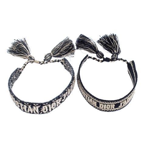 dior tassle bracelet|christian dior bracelets.